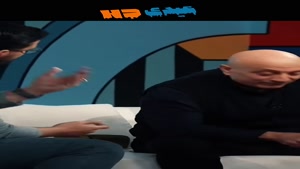 سنگ کاغذ قیچی بازی کردن امیرحسین قیاسی با مهمان برنامه 