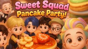 گروه شیرین: مهمانی پنکیک! 🥞🎉