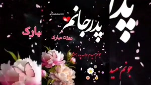 کلیپ روز جهانی پدر مبارک برای استوری / پدر جانم روزت مبارک