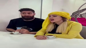 کلیپ طنز ساسان و فاطی / فالگیر زرنگ