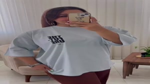 شیک‌ترین تیشرت نخ پنبه زنانه اسپرت در فروشگاه پارمیس