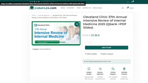 Cleveland Clinic 37th Annual Intensive Review of Internal Me