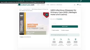 MER Infectious Diseases for Primary Care 2025 ( Bellagio Hot
