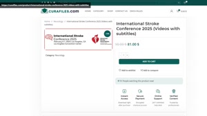 International Stroke Conference 2025 (Videos with subtitles)