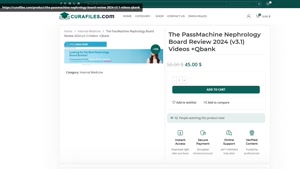 The PassMachine Nephrology Board Review 2024 (v3.1) Videos +