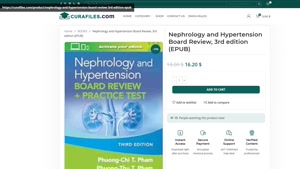 Nephrology and Hypertension Board Review, 3rd edition (EPUB)