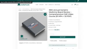 39th Annual Geriatric Medicine Board Review – Comprehensive 