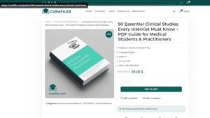 50 Essential Clinical Studies Every Internist Must Know – PD