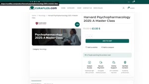 Harvard Psychopharmacology 2025: A Master Class