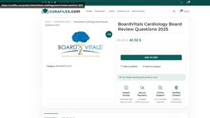 BoardVitals Cardiology Board Review Questions 2025
