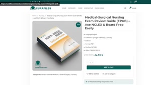 Medical-Surgical Nursing Exam Review Guide (EPUB) – Ace NCLE