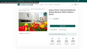 Mayo Clinic Internal Medicine Board Review 2022 (Videos + Qu