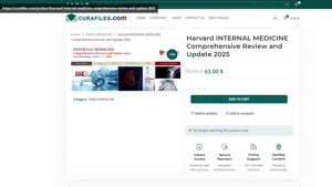 Harvard INTERNAL MEDICINE Comprehensive Review and Update 20