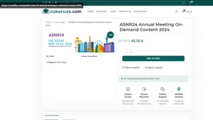 ASNR24 Annual Meeting On-Demand Content 2024