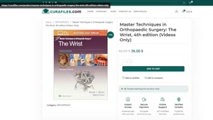 Master Techniques in Orthopaedic Surgery: The Wrist, 4th edi