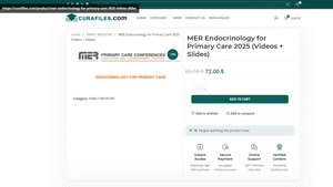 MER Endocrinology for Primary Care 2025 (Videos + Slides)