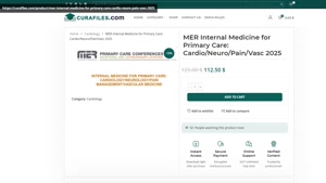 MER Internal Medicine for Primary Care: Cardio/Neuro/Pain/Va