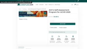 ACC’s Self-Assessment Program for ACHD 2025