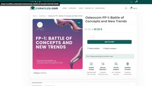 Osteocom FP-1: Battle of Concepts and New Trends