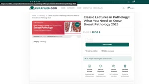 Classic Lectures in Pathology: What You Need to Know: Breast