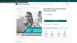 ADA 85th Scientific Sessions (Videos Bundle)