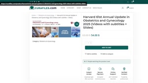 Harvard 61st Annual Update in Obstetrics and Gynecology 2025