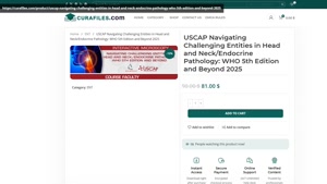 USCAP Navigating Challenging Entities in Head and Neck/Endoc