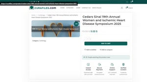 Cedars Sinai 19th Annual Women and Ischemic Heart Disease Sy