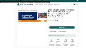 2025 UC San Diego Presents: Post Graduate Radiology Course –