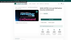 2025 ASTRO Annual Refresher Course onDemand