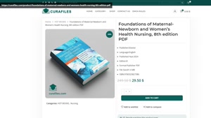 Foundations of Maternal-Newborn and Women’s Health Nursing, 