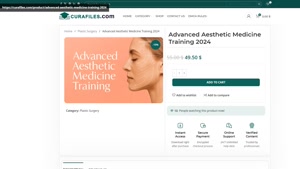 Advanced Aesthetic Medicine Training 2024
