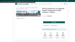 ISCD Conference on Skeletal Health Assessment 2025 (Videos +