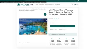 UCSF Essentials of Primary Care: A Core Curriculum for Ambul