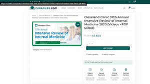 Cleveland Clinic 37th Annual Intensive Review of Internal Me
