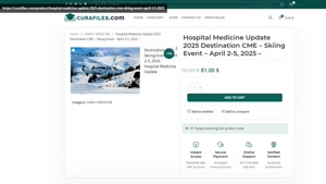 Hospital Medicine Update 2025 Destination CME – Skiing Event