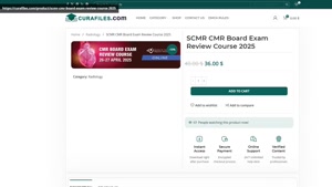 SCMR CMR Board Exam Review Course 2025