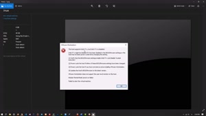 سریعترین روش رفع ارور Intel VT-x در VMware Workstation - بیت
