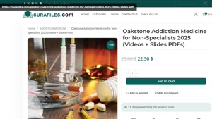 Oakstone Addiction Medicine for Non-Specialists 2025 (Videos