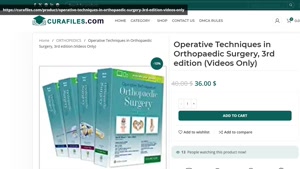 Operative Techniques in Orthopaedic Surgery, 3rd edition (Vi