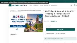 ACG’s 2024 Annual Scientific Meeting & Postgraduate Course (