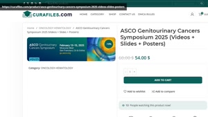 ASCO Genitourinary Cancers Symposium 2025 (Videos + Slides +