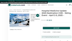Hospital Medicine Update 2025 Destination CME – Skiing Event