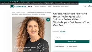 Unlock Advanced Filler and Botox Techniques with Julibant Ju