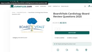 BoardVitals Cardiology Board Review Questions 2025