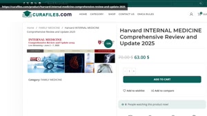 Harvard INTERNAL MEDICINE Comprehensive Review and Update 20