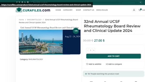 32nd Annual UCSF Rheumatology Board Review and Clinical Upda