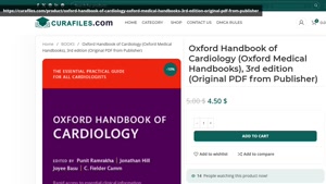 Oxford Handbook of Cardiology (Oxford Medical Handbooks), 3r