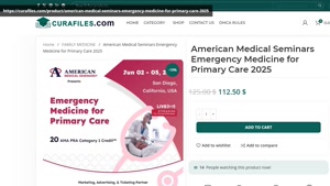 American Medical Seminars Emergency Medicine for Primary Car