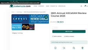 26th Annual ASCeXAM Review Course 2025